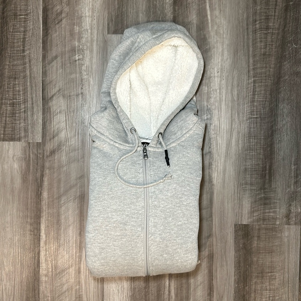 Buffalo David Bitton Sherpa Lined Full Zip Hoodie - 2XL